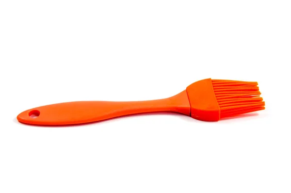 Silicon pastry brush separated on white background — Stock Photo, Image