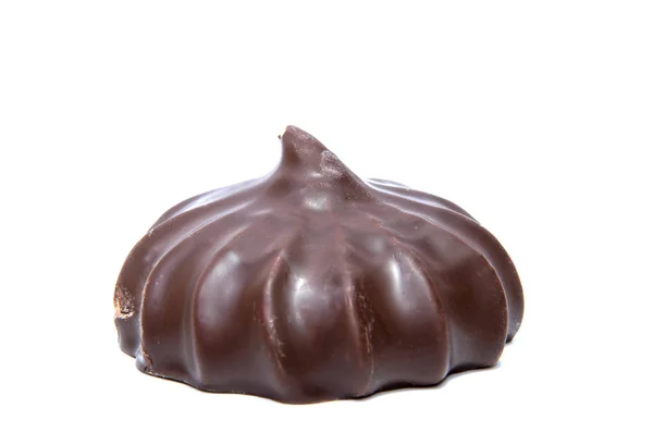 Çikolata yığın marshmallow sırlı.