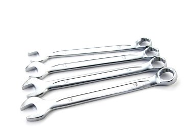 Beyaz izole el aletleri