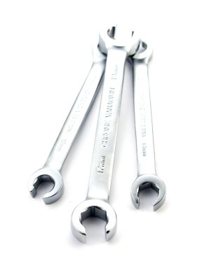 Beyaz izole el aletleri