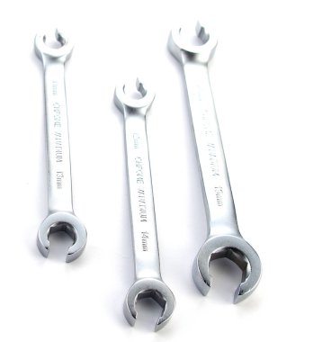 Beyaz izole el aletleri