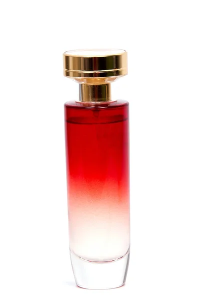 Women Perfume Beautiful Bottle Isolated White Background — Stock Photo, Image