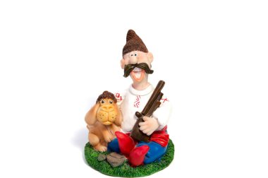 Çocuk oyuncak - beyaz arka plan üzerinde izole çıngırak