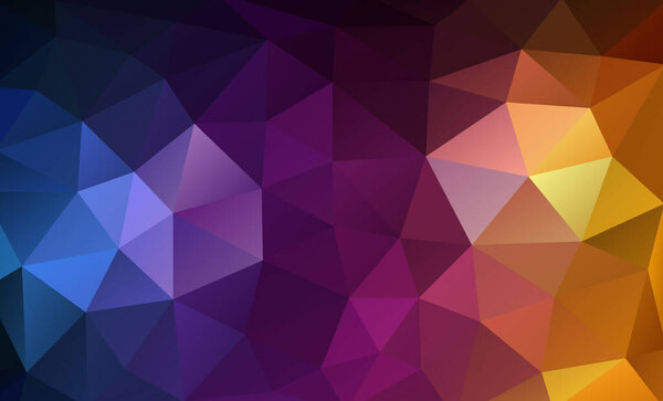Векторный фон из полигонов, абстрактный фон, обои