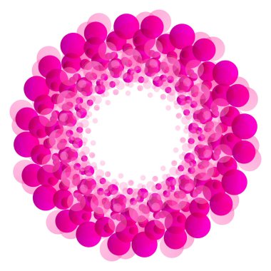 Geometrik çerçeve, yuvarlak çerçeve, dairesel desen