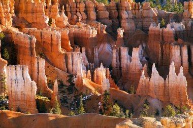 Görünüm Bryce Canyon Milli Parkı'nda