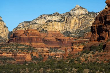 Red Rock-gizli dağ Wilder kumtaşı kaya oluşumları