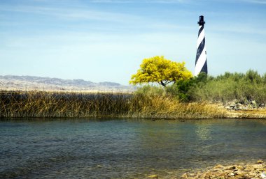 Havasu Gölü'ne deniz feneri