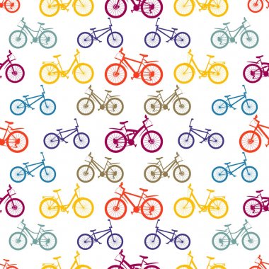 Dikişsiz desen dağ bisikleti