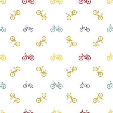Dikişsiz desen dağ bisikleti
