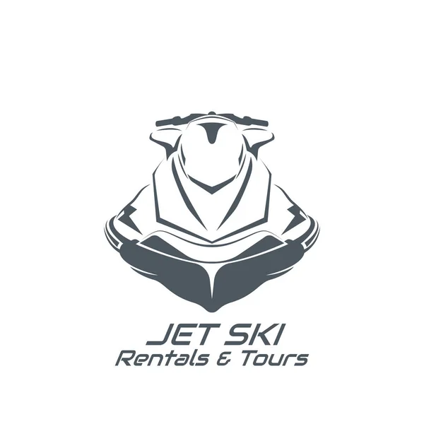 Jet ski, scooter — Stock Vector