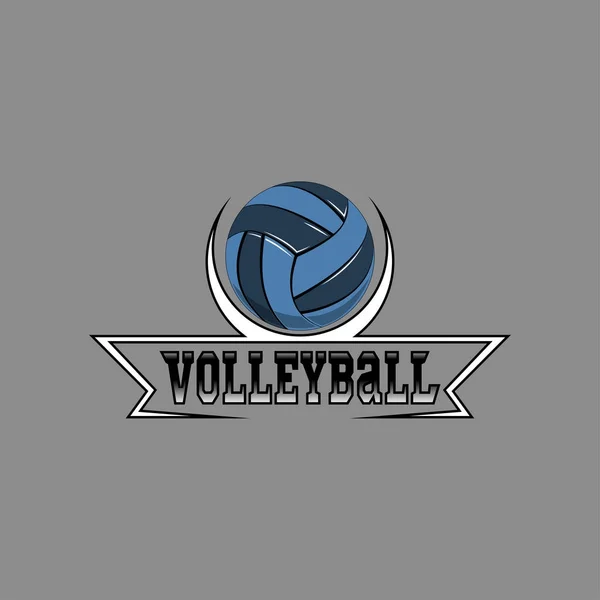 Voleybol logo takım ve Kupası için