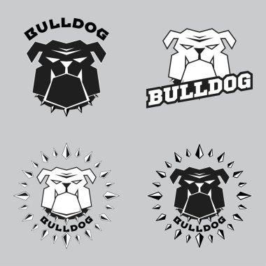 Logo bulldog kafa ayarla.