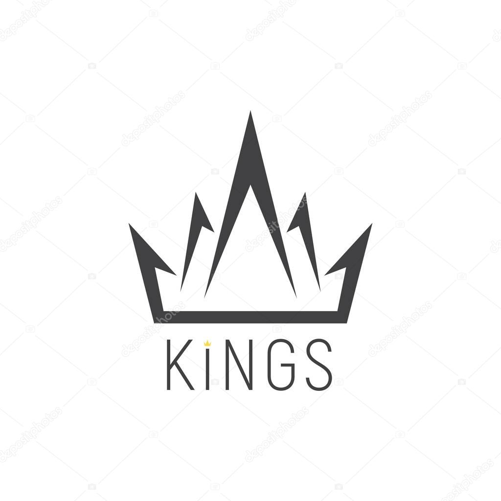 Download King logo, crown emblem. — Stock Vector © 3t0n4k.gmail.com ...