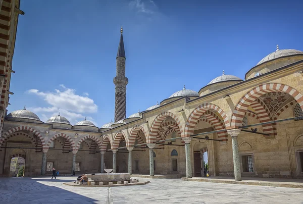 Minaret belső udvar — Stock Fotó