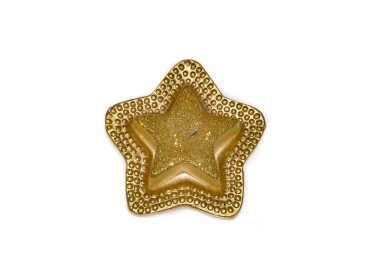 Yıldız gibi dekoratif mum