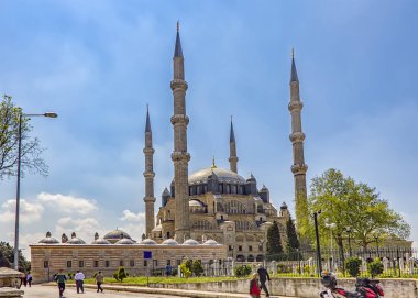 1 Mayıs 2015 yılında Edirne, Turkey, Selimiye Camii görünümünü Güzellik, 