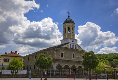 Tryavna, Bulgaristan - 14 Mayıs 2017, St. George Kilisesi Tryavna City, Bulgaristan