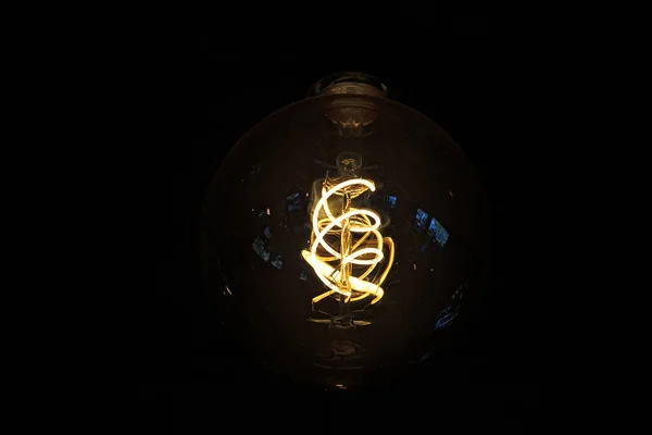 Искусство Освещения Лампы Накаливания Закрыть — стоковое фото