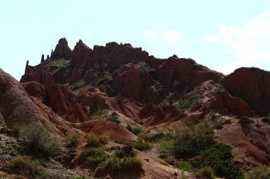  Clay, kil, kırmızı kil, manzara, doğa, fantezi manzara, peri masalı