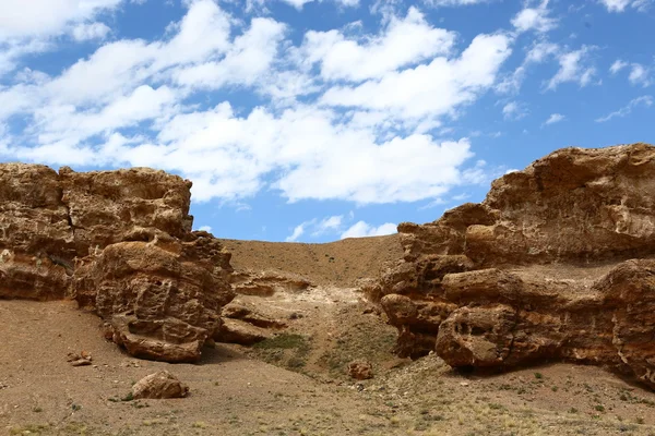 Cañón arcilla, arcilla, reserva natural, naturaleza, desierto, sección geológica — Foto de Stock