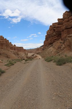 kil, Kanyon, doğa, kaprisli, Schrantsky'e Kanyon, kil Kanyon, Kazakistan