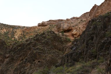 kil, Kanyon, doğa, kaprisli, Schrantsky'e Kanyon, kil Kanyon, Kazakistan