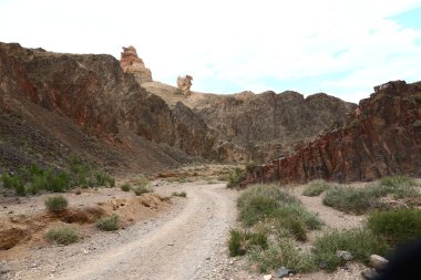 kil, Kanyon, doğa, kaprisli, Schrantsky'e Kanyon, kil Kanyon, Kazakistan
