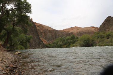 Çarın nehir, nehir, nehir, Doğa, manzara, dağlar, dağ nehir
