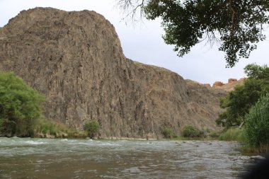Çarın nehir, nehir, nehir, Doğa, manzara, dağlar, dağ nehir