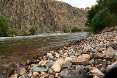 Çarın nehir, nehir, nehir, Doğa, manzara, dağlar, dağ nehir