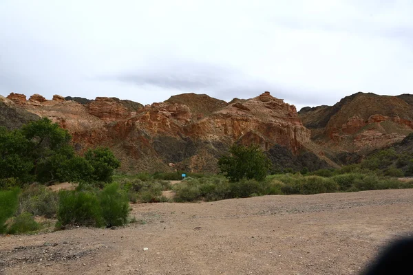 Clay, canyon, nature, lunatique, Sharansky canyon, clay canyon, Kazakhstan — Photo