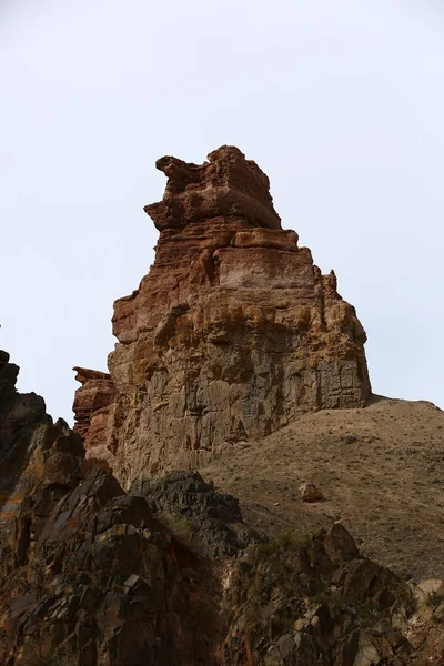 Clay, canyon, nature, lunatique, Sharansky canyon, clay canyon, Kazakhstan — Photo