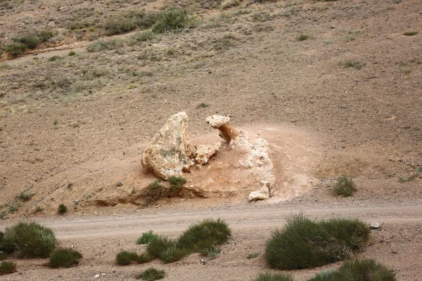 Argilla, canyon, natura, eccentrico, Sharansky canyon, argilla canyon, Kazakistan — Foto Stock