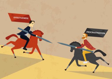  Düello: etkinliğini vs erteleme. Kim kazanır?