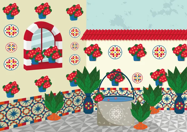 Cordoba iç bahçeleri 