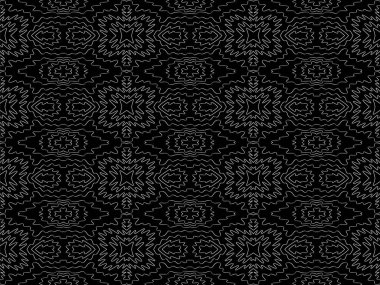 Arka plan kabile siyah beyaz Aztek yumuşak doku 1