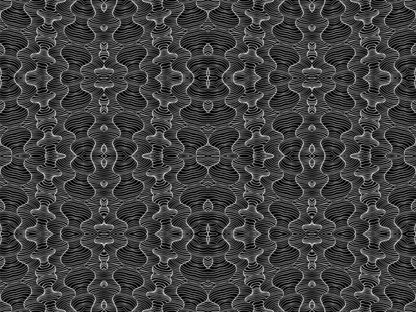 Háttér absztrakt hullámok fehér fekete textúra 3 — Stock Vector