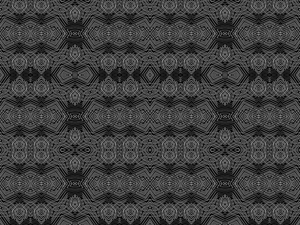 Background tribal black white aztec circles texture 2 — Stock Vector