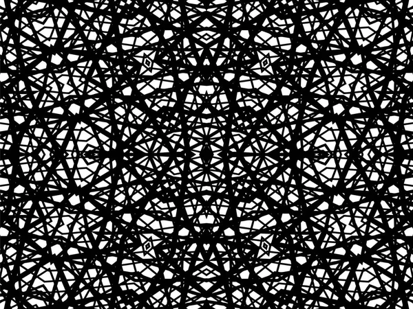 Háttér geometriai web monogram fekete-fehér 2 — Stock Vector