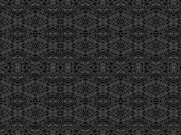 Background tribal black white aztec maya texture 4 — Stock Vector