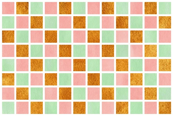 Sulu Boya geometrik desen.