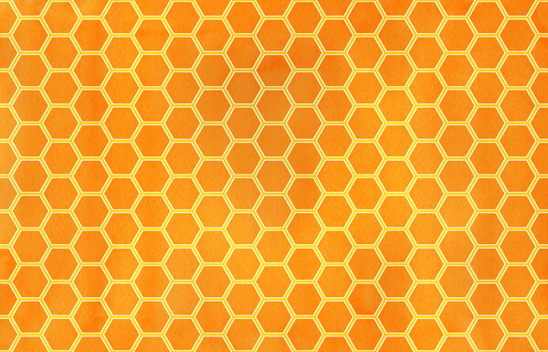 Акварельный геометрический гребень
.