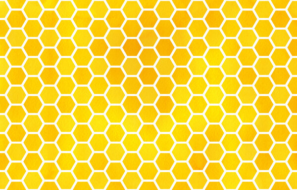 Акварельный геометрический гребень
.