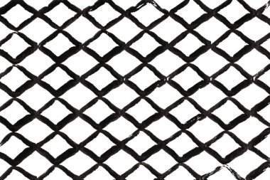 Grunge elmas siyah konturlar desen.