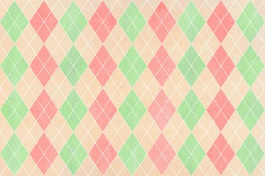 Suluboya elmas desen.