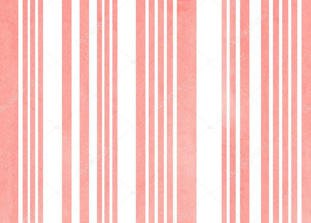 Watercolor striped background.