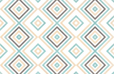 Sulu Boya geometrik desen.