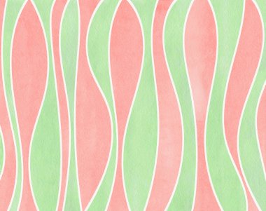 Suluboya Çizgili Arkaplan.