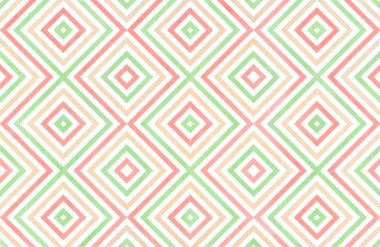 Sulu Boya geometrik desen.